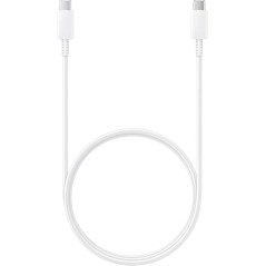 Samsung 1m USB 2.0 Type-C Cable - High-Speed White Charger Cable for Fast Data Transfer (Model: 8806090144059)